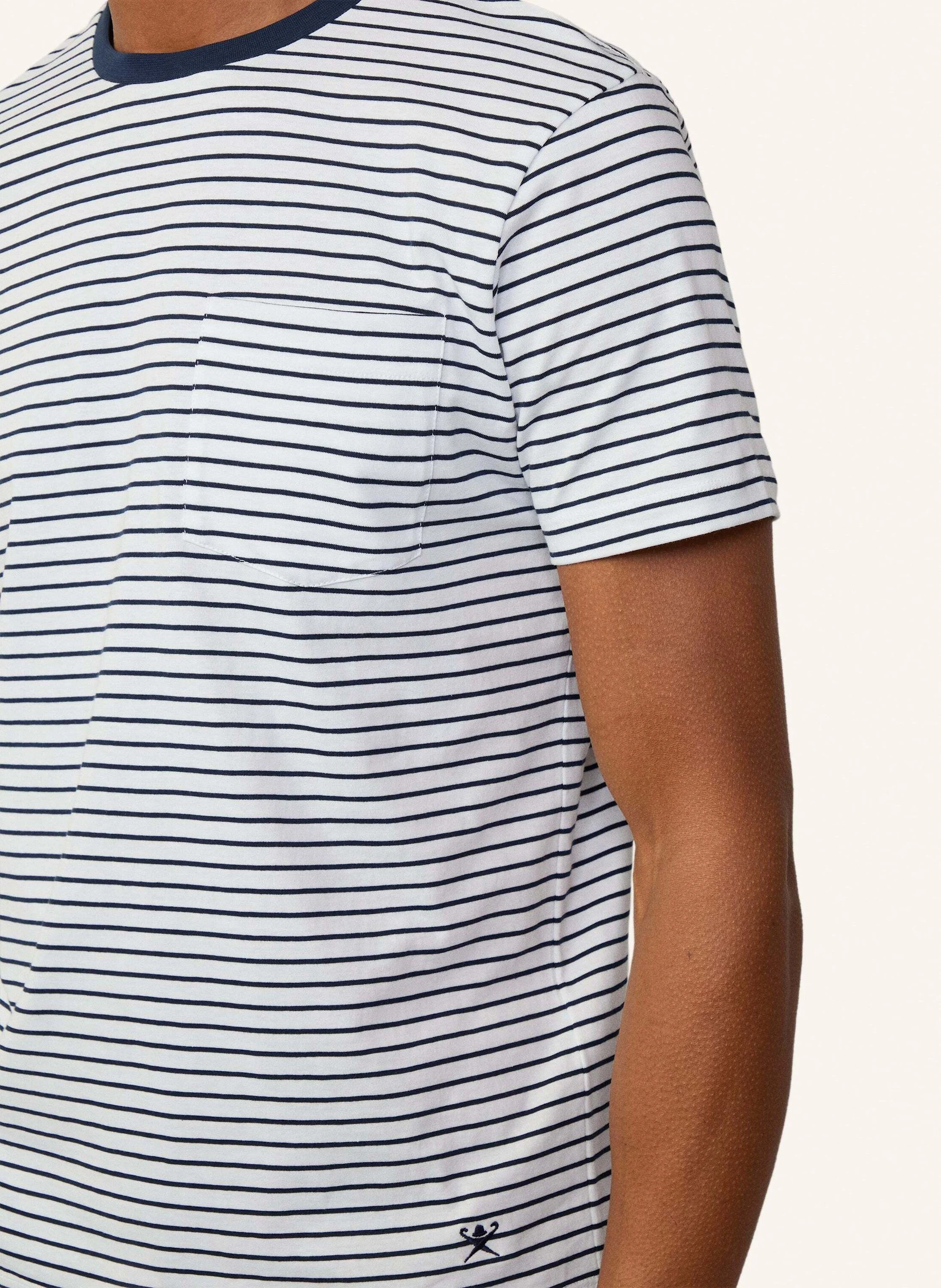 HACKETT LONDON T-Shirt STRIPE JSY POCKET TEE