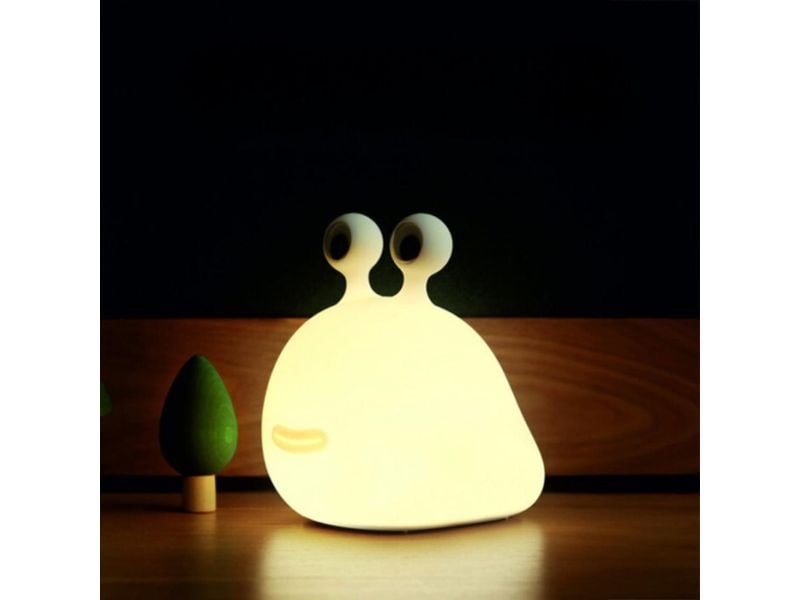 MARY'S Nachtlicht Schnecke Weiss Kinder-Tischlicht