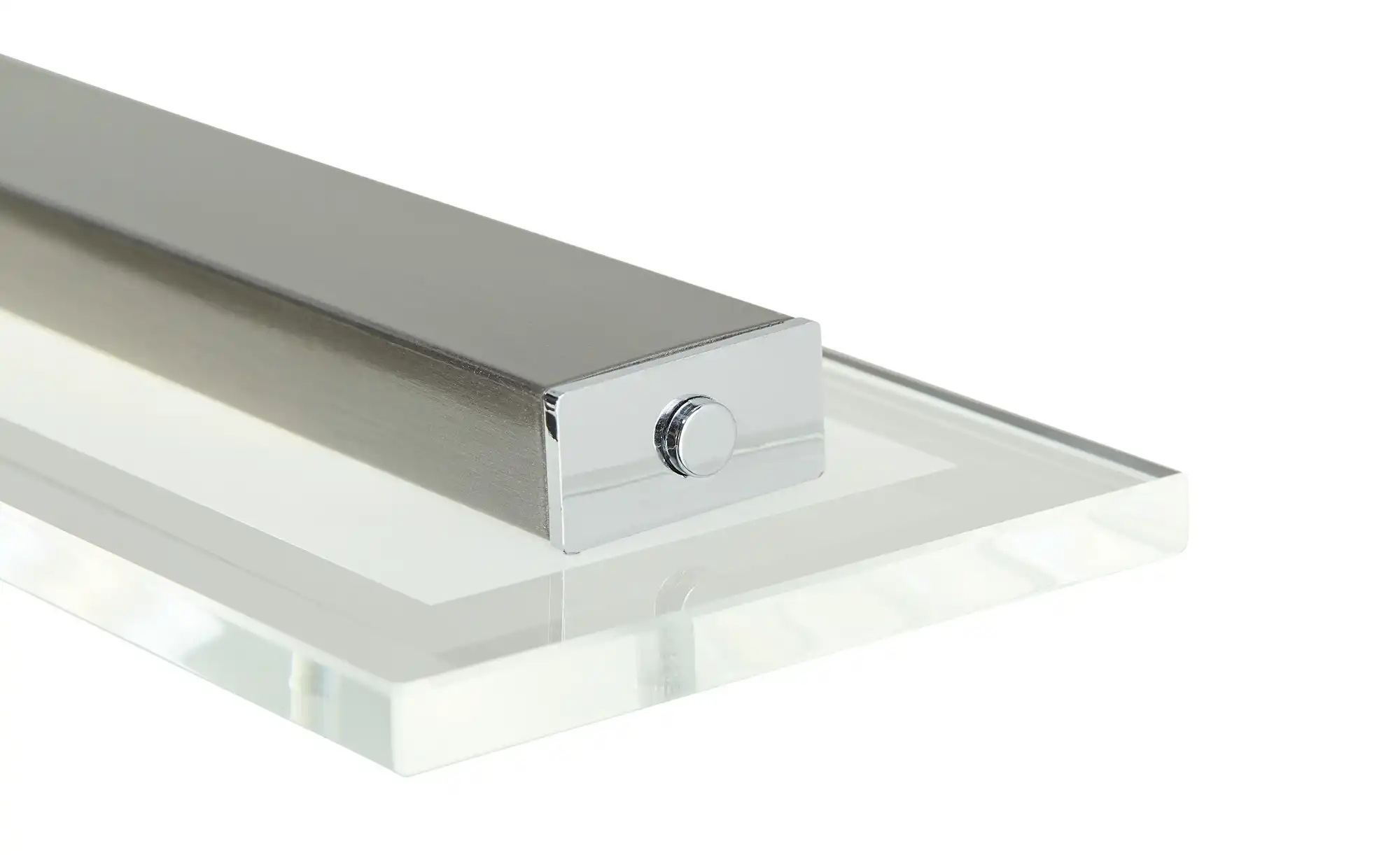 Fischer-Honsel LED-Pendelleuchte, Nickel-matt, Glas satiniert