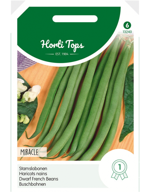 Hortitops Stamslabonen - Chinees Boontje Miracle - Groentezaden - 100 g