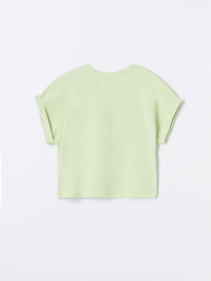 Camiseta com estampa da Tiana e o Sapo ©DS - Verde