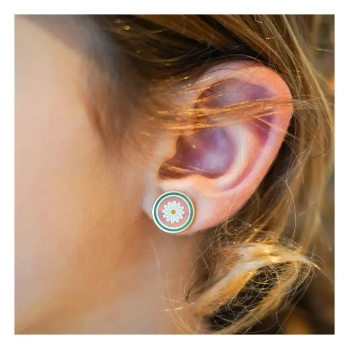 Grech & Co Boucles d'oreilles  | Bleu