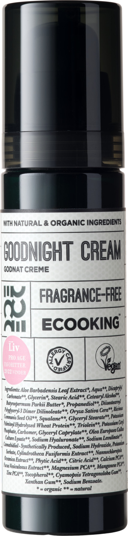 Ecooking 50+ Goodnight Cream 50 ml