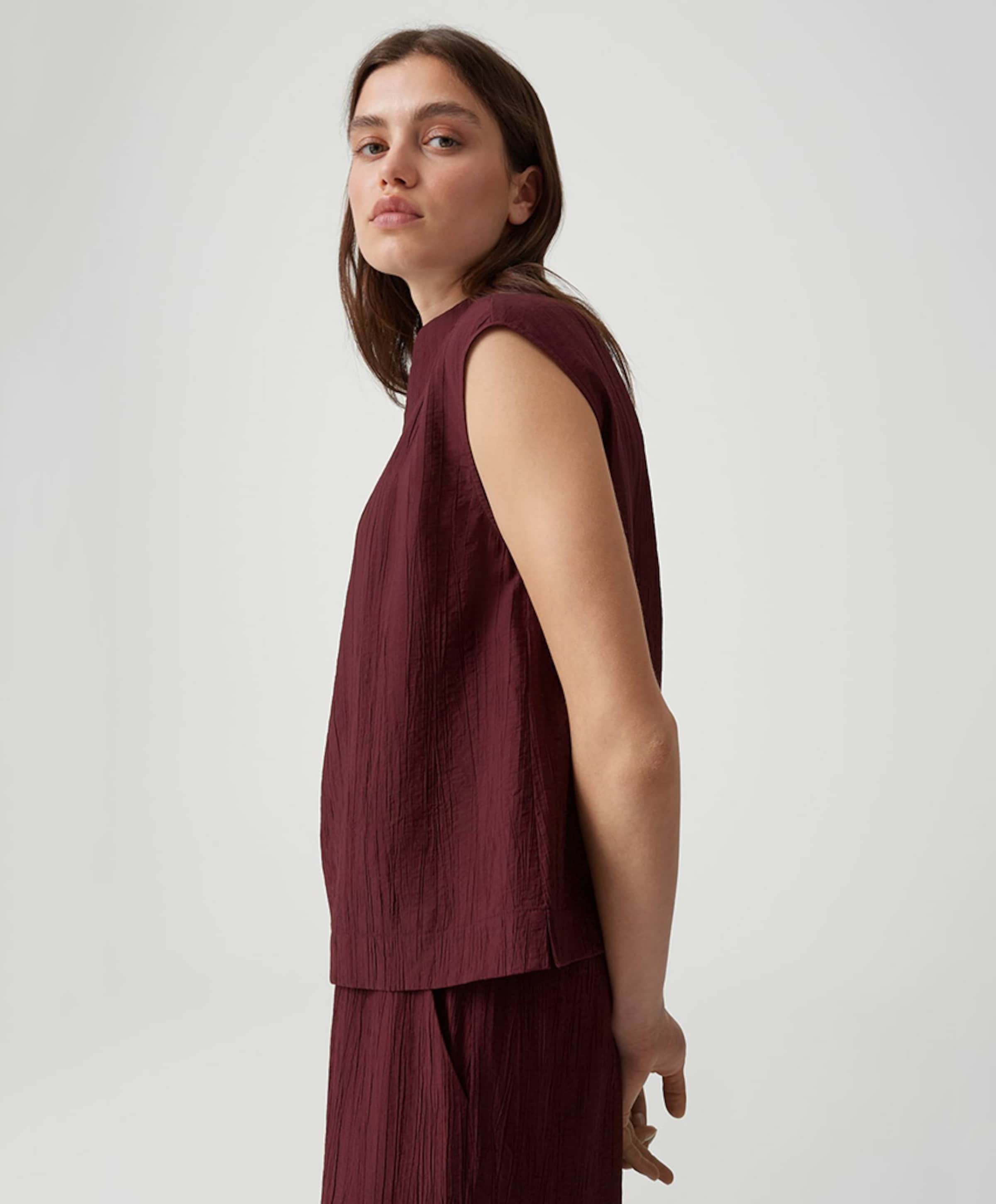 OPUS Dames top bordeaux