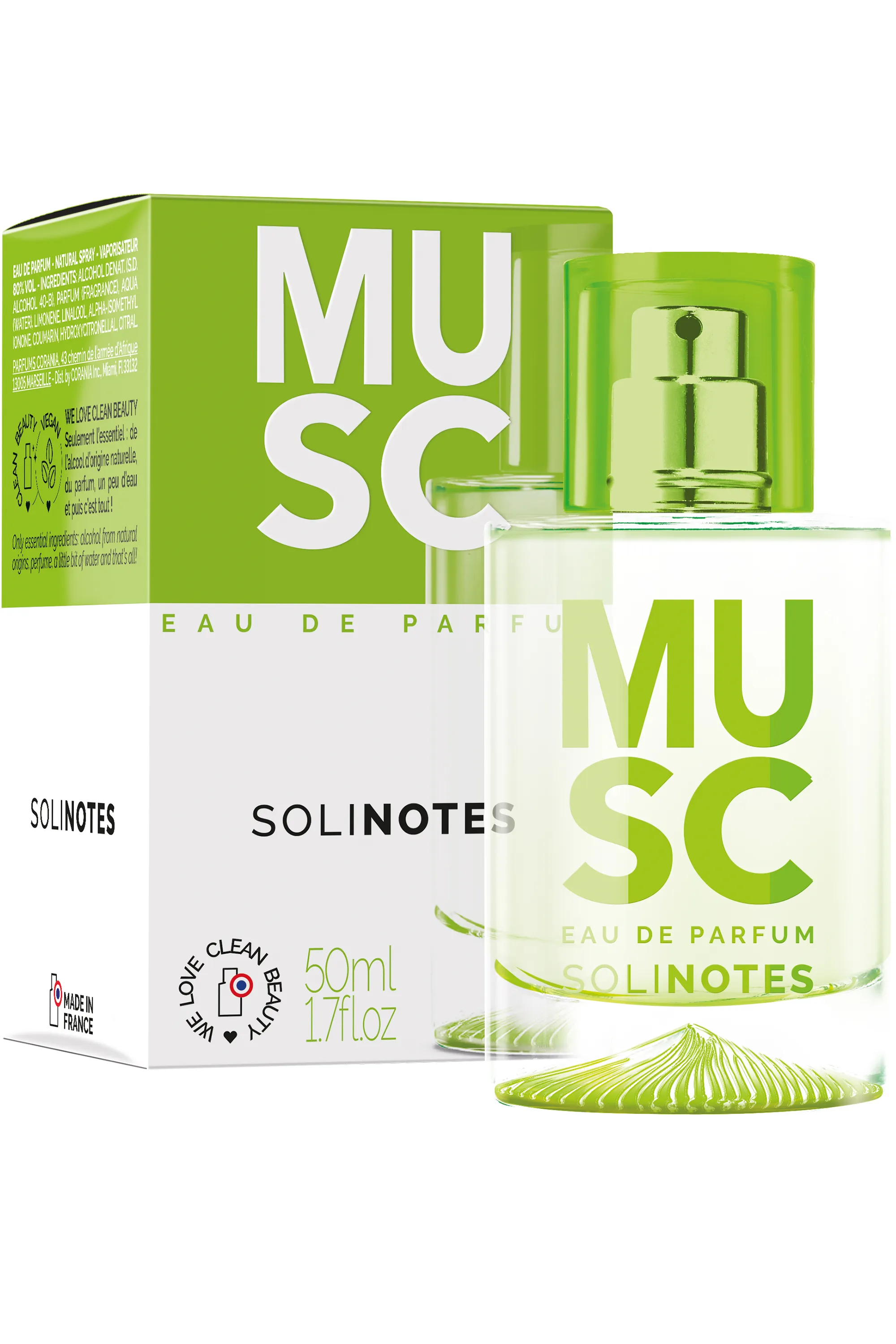 Solinotes Musc Eau de Parfum-50 ml
