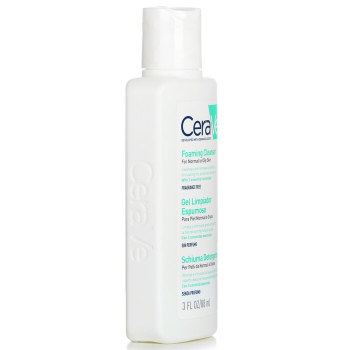 CeraVe Espuma de limpeza facial para pele normal a oleosa