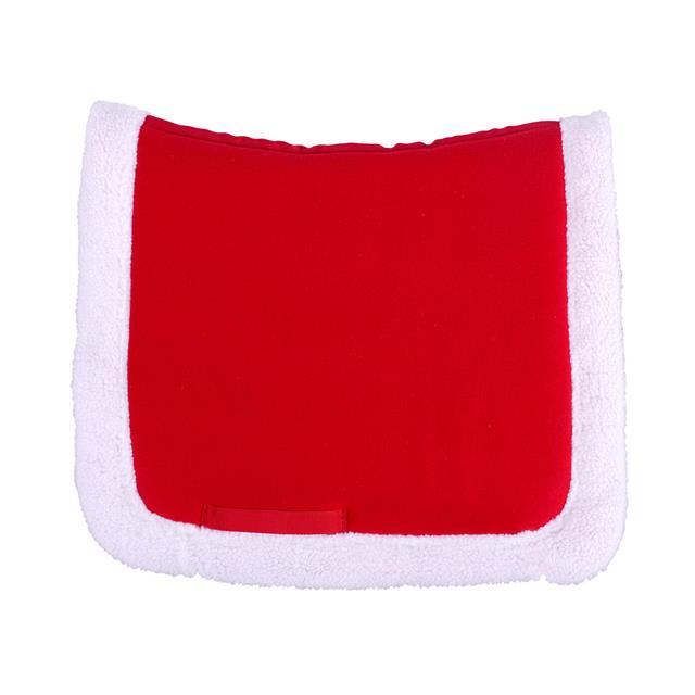 Zadeldek QHP Kerst Dressuur Rood