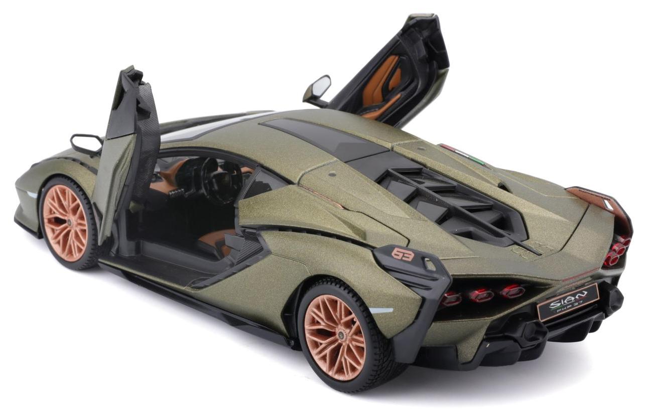 Lamborghini Sian FKP 37 Grün 1:24Sammlermodell im Massstab 1:24
