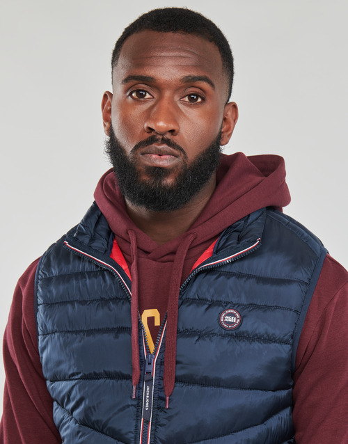 Jack & Jones - JJEFLY BODYWARMER COLLAR - Marine