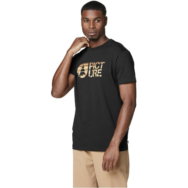 T-shirt PICTURE BASEMENT ELK TEE BLACK