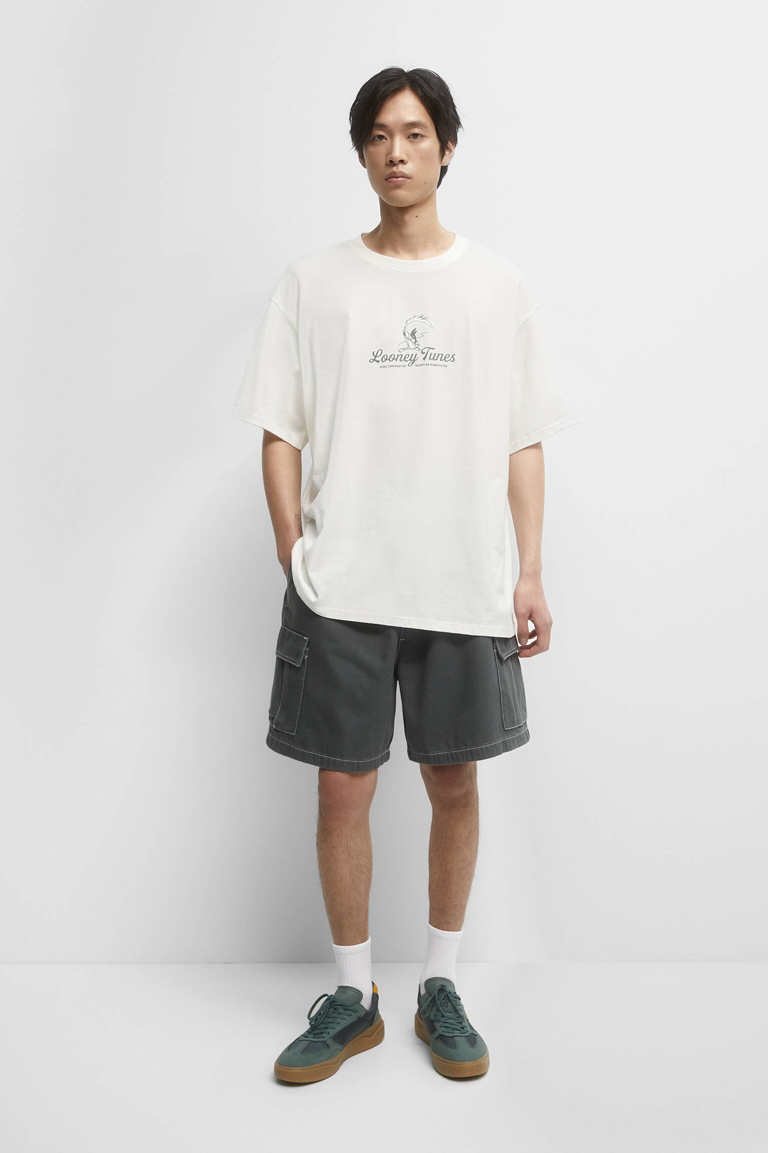 CAMISETA LOONEY TUNES - OFF WHITE
