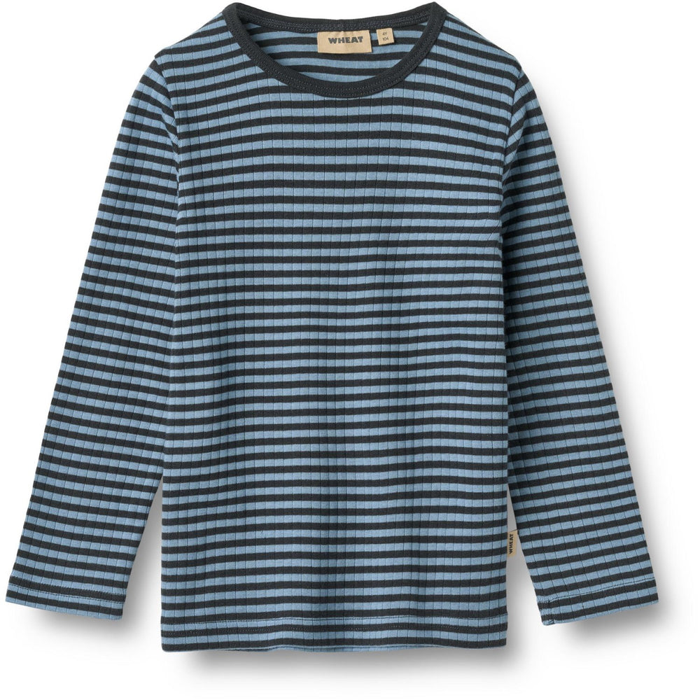 Køb Wheat Bright Blue Stripe Bluse Stig