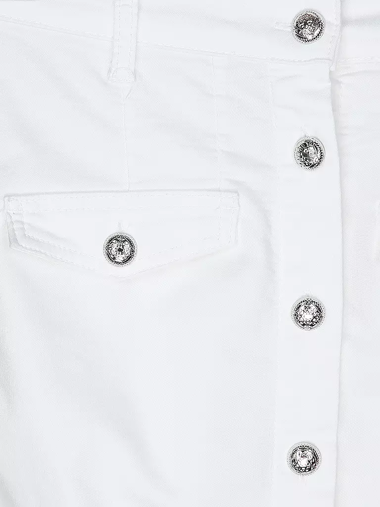 LIU JO Jeansrock weiss