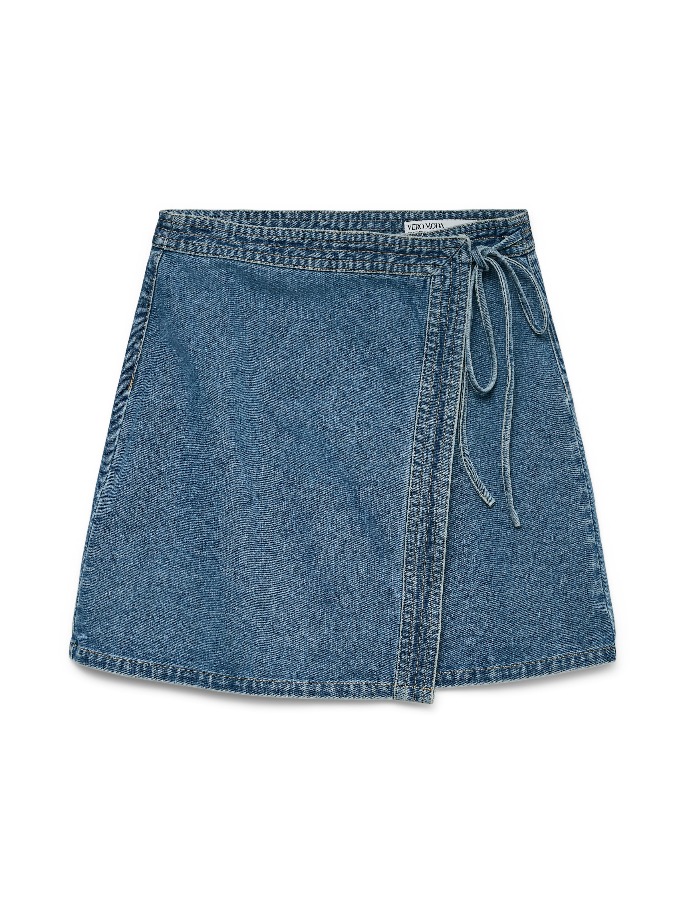 Vero Moda Jeansrock »VMLIZA MR SHORT DENIM WRAP SKIRT GA NOOS«