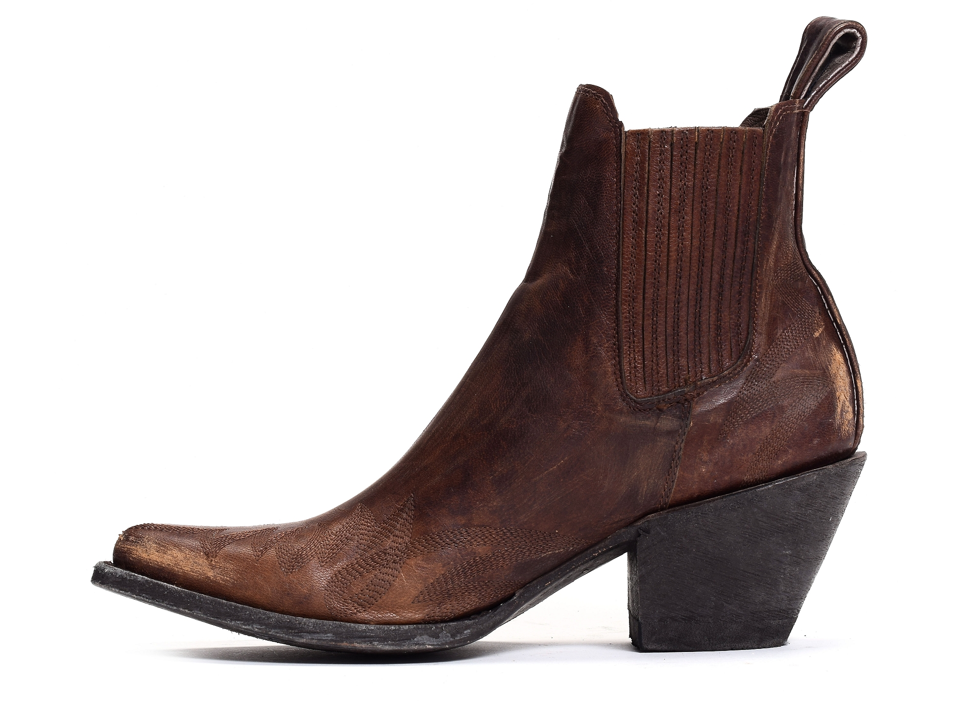 Gaucho long stitch camel