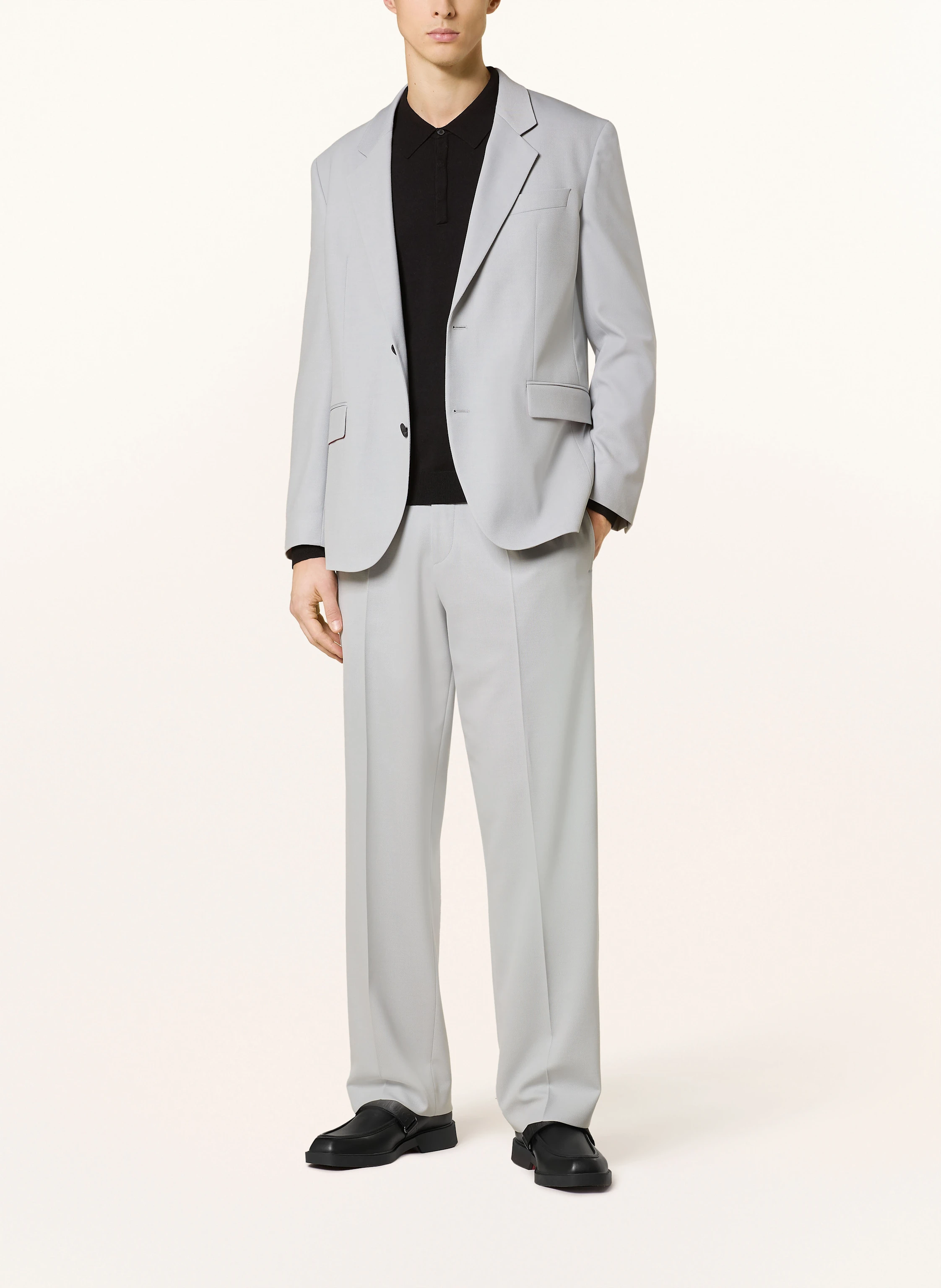 HUGO Strick-Poloshirt SAN PIPPO Slim Fit