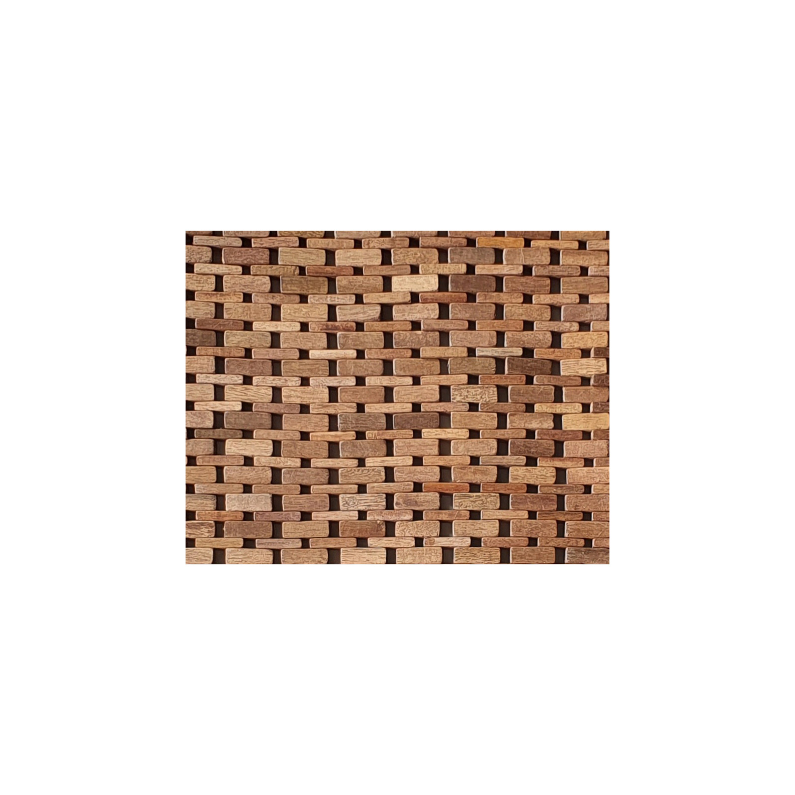 Holzteppich 'Ahma', Akazienholz natur, B 200 cm, L 140 cm von fischer's lagerhaus