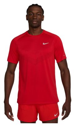Maillot manches courtes Nike Dri-Fit ADV Stride Rouge Homme
