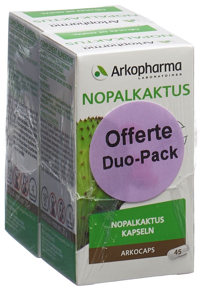 ARKOCAPS Nopalkaktus Kaps pflanzlich Duo 45 Stk