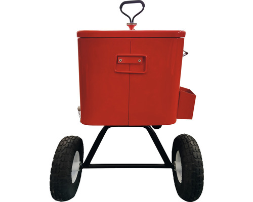 Koelwagen, koelbox, AXI handkar, koelbox, rood