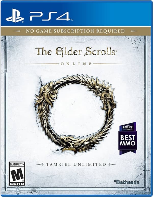 PlayStation 4 : The Elder Scrolls PS4 “ONLINE” INCLUDES VideoGames Pre-Owned