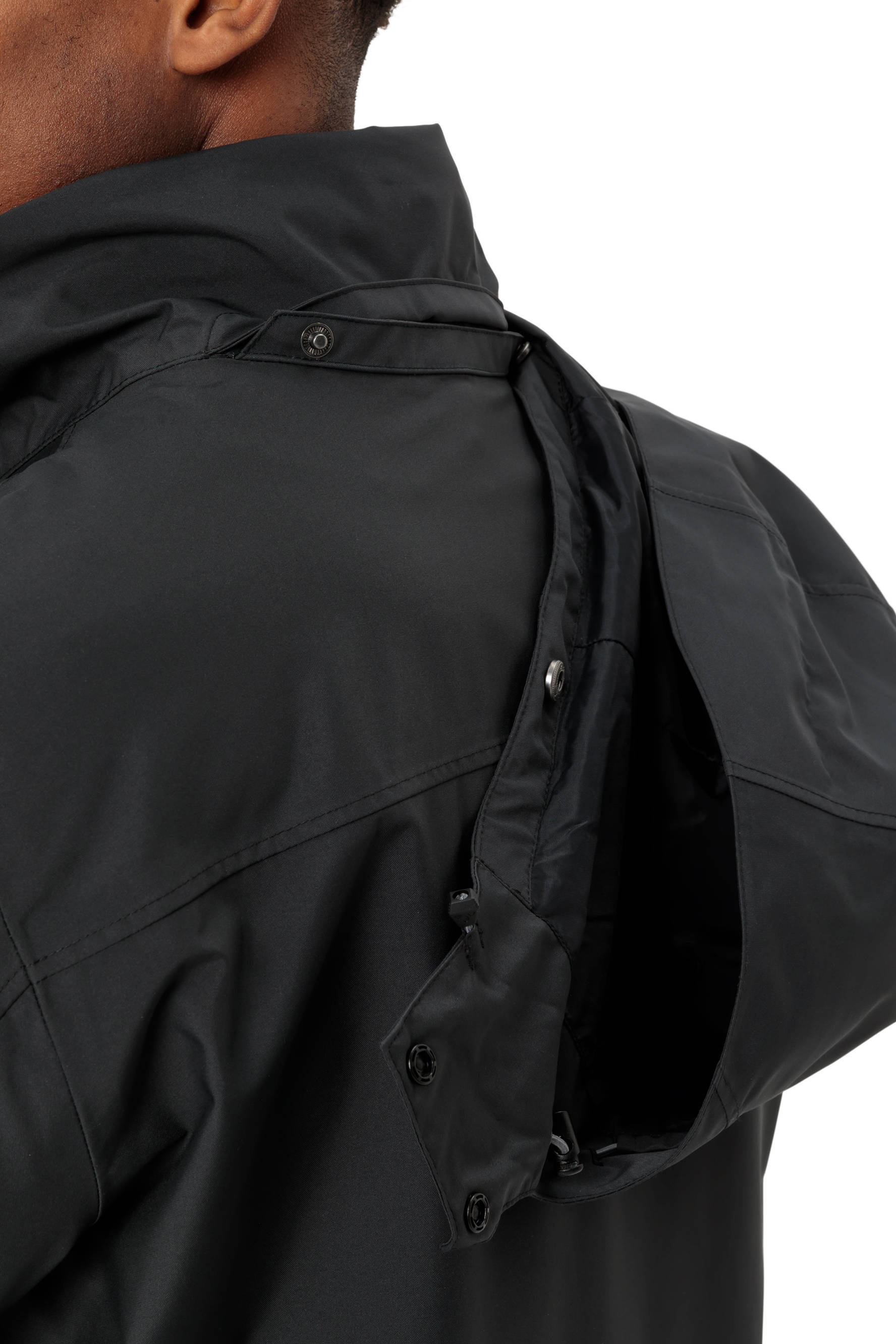 VAUDE parka Idris III  zwart