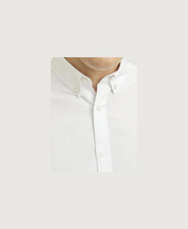 JJ-REBEL JREBOSCAR SHIRT LS NOOS White