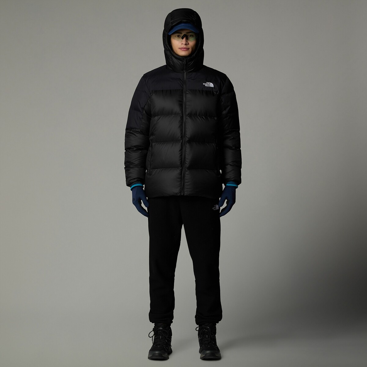 THE NORTH FACE<br>Jaqueta de plumas quente com capuz Diablo Down