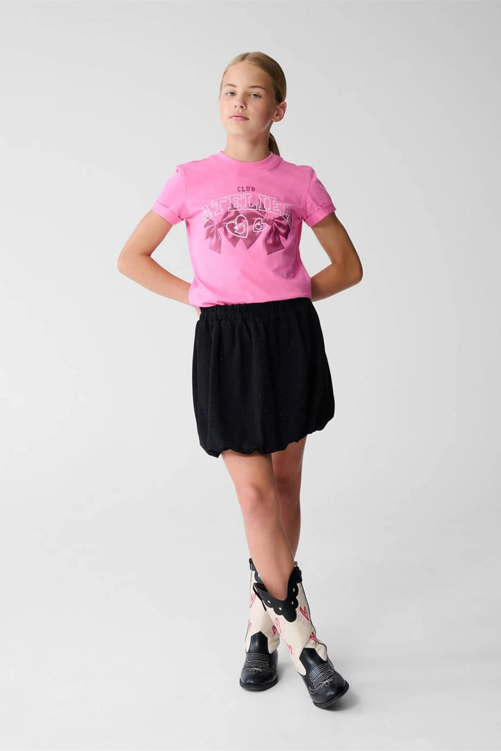 Shoeby ballonrok zwart