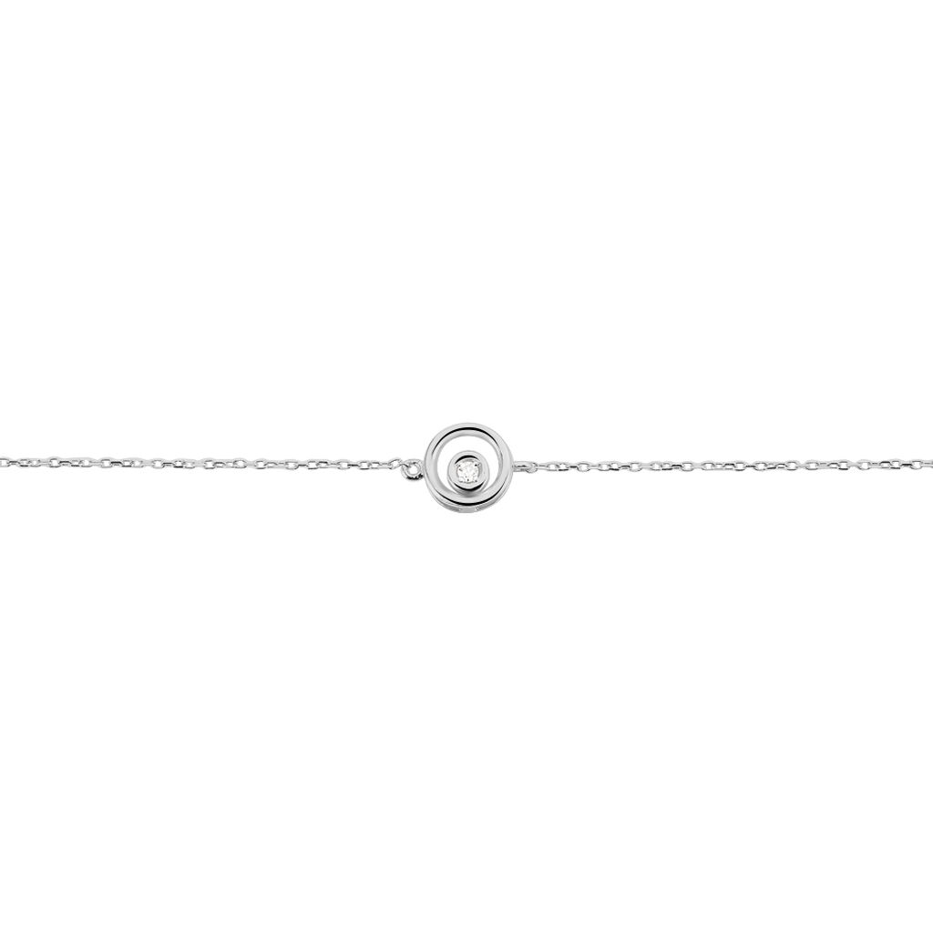 Bracelet Fidelia Or Blanc Diamant