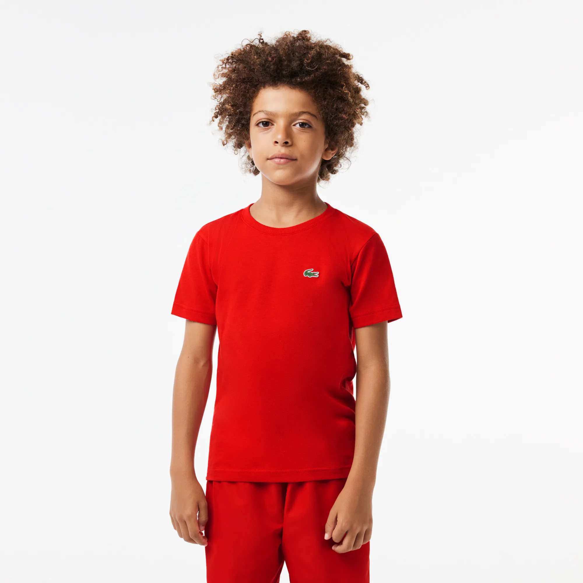 Atmungsaktives Jungen T-Shirt LACOSTE SPORT T-Shirts & Hemden - Rot - Lacoste - Jungen