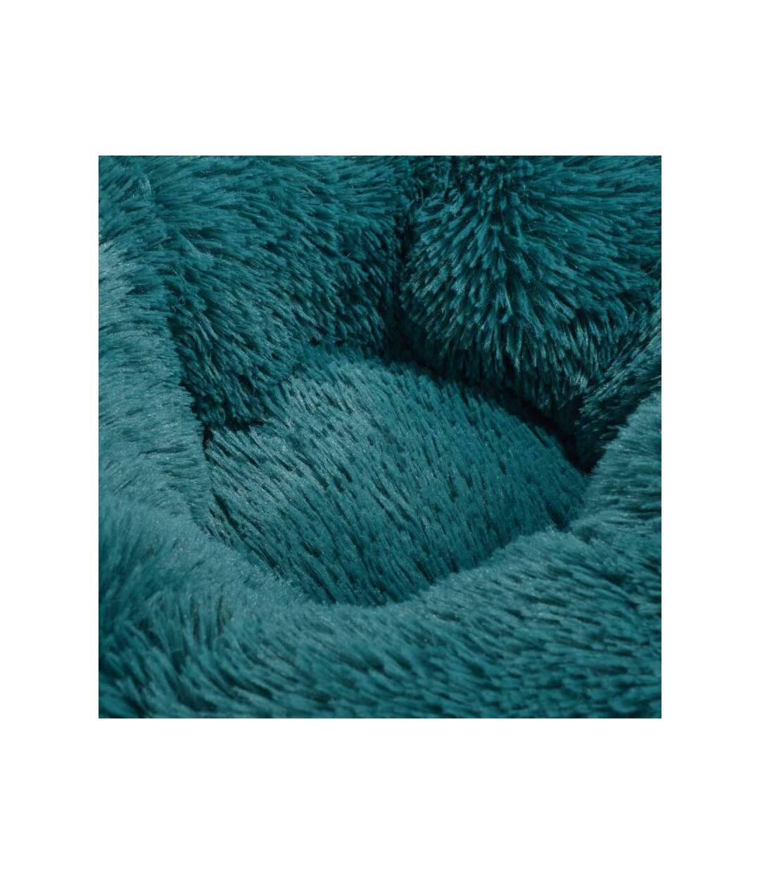 Paris Prix - Coussin Pour Chien & Chat fluffy 75cm émeraude