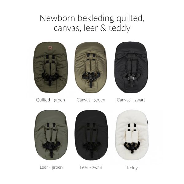 Kidsmill Up! Kinderstoel incl. Babyset   Newbornset Oatmeal