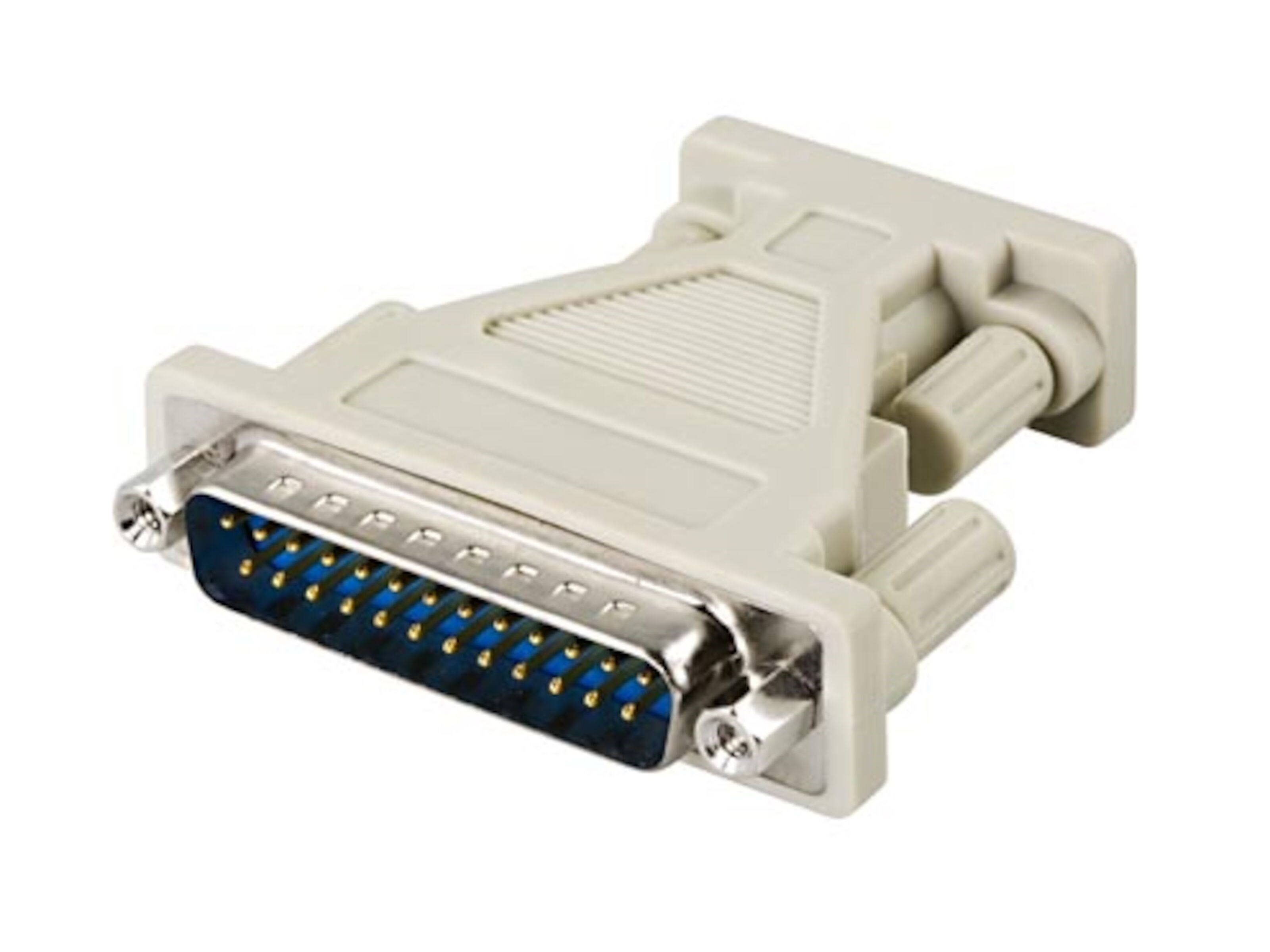 Adapter, 25-pinners til 9-pinners DB25ha-DE9ho