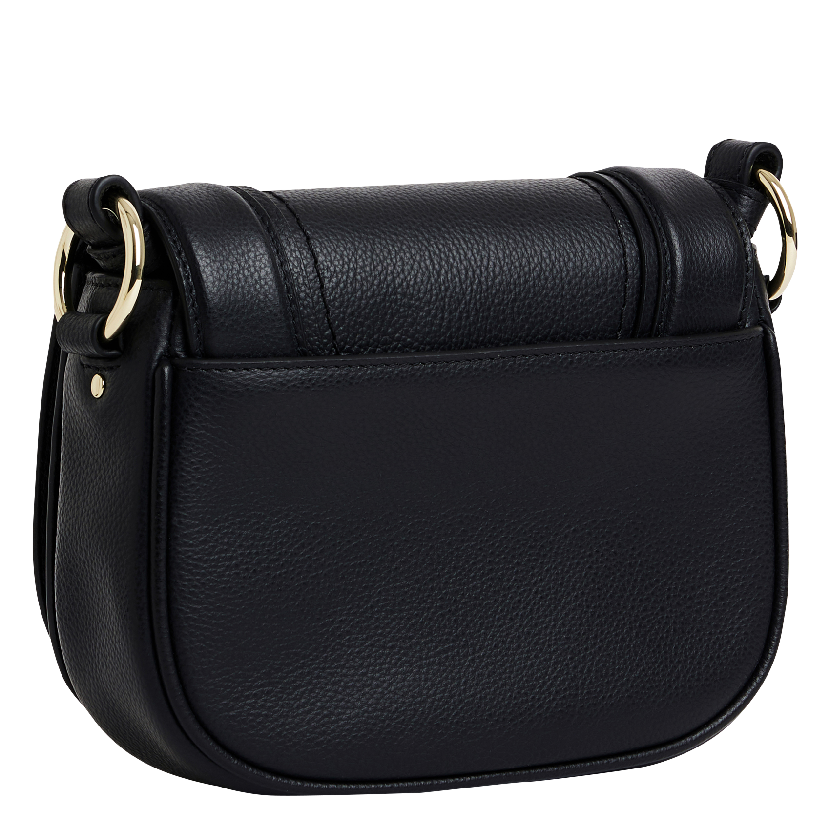 ELLA - Sac bandoulière en cuir | Noir