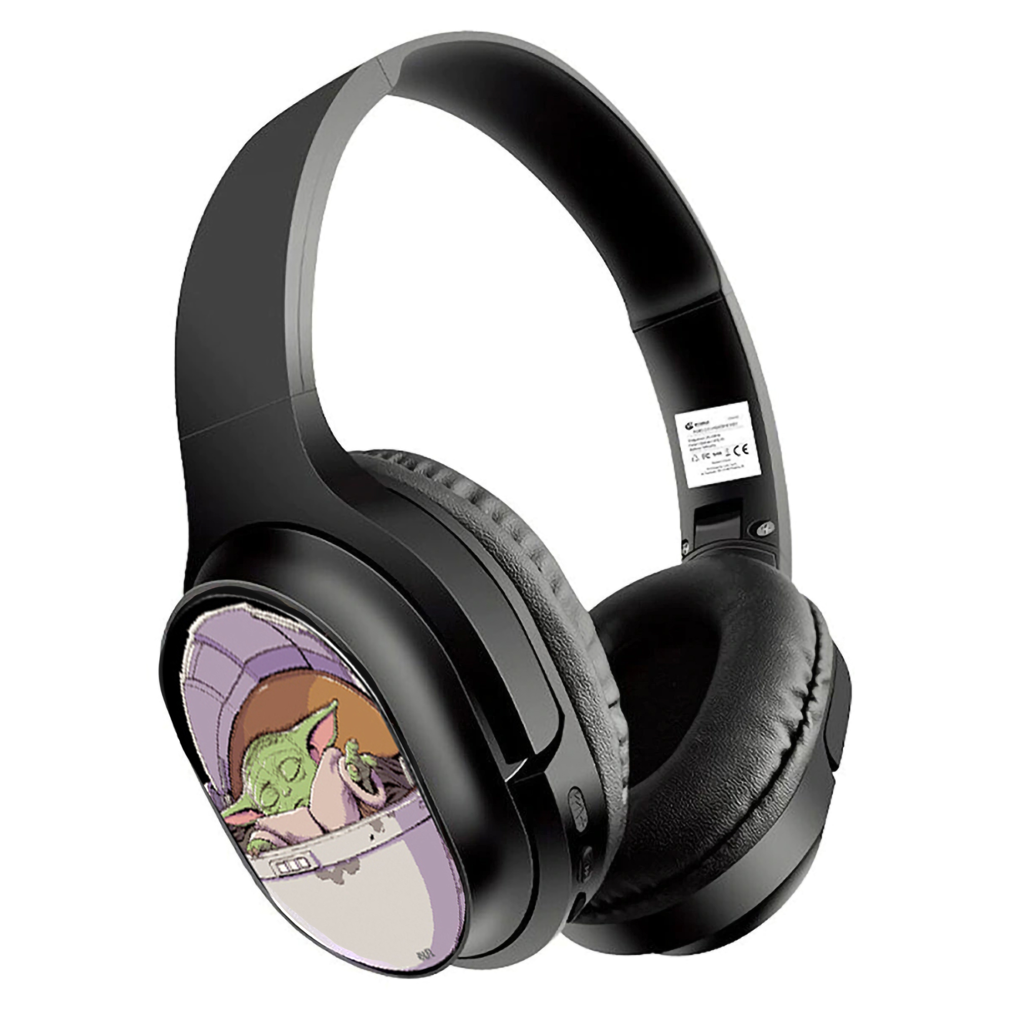 Fones de ouvido sem fio Star Wars Baby Yoda com microfone 003
