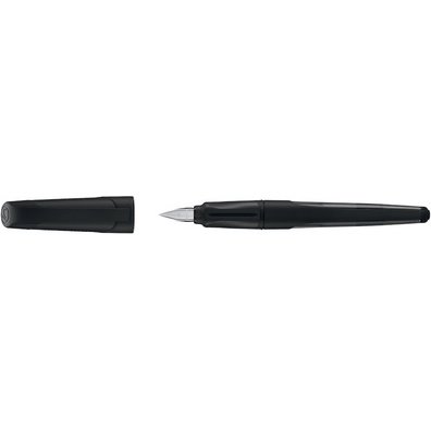 Stylo plume EASYbuddy A, droitiers, noir/citron vert