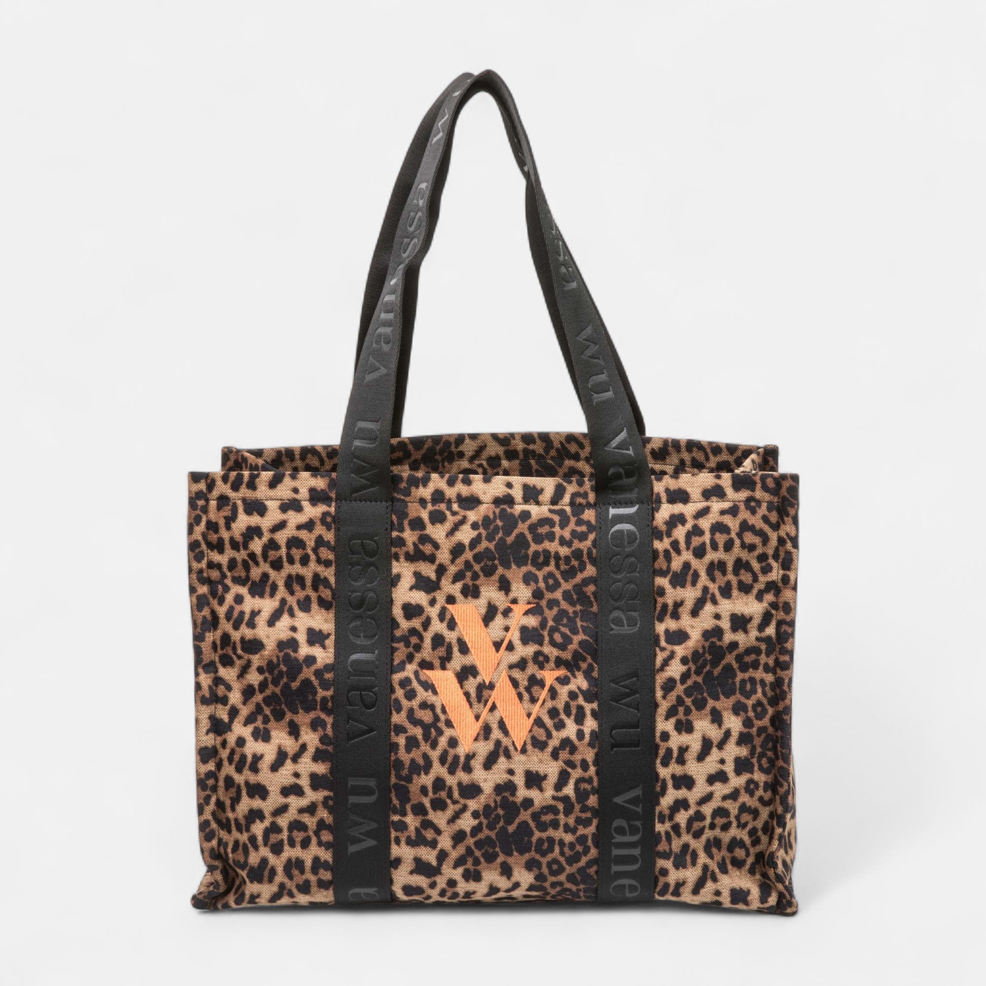 Sac de shopping marron