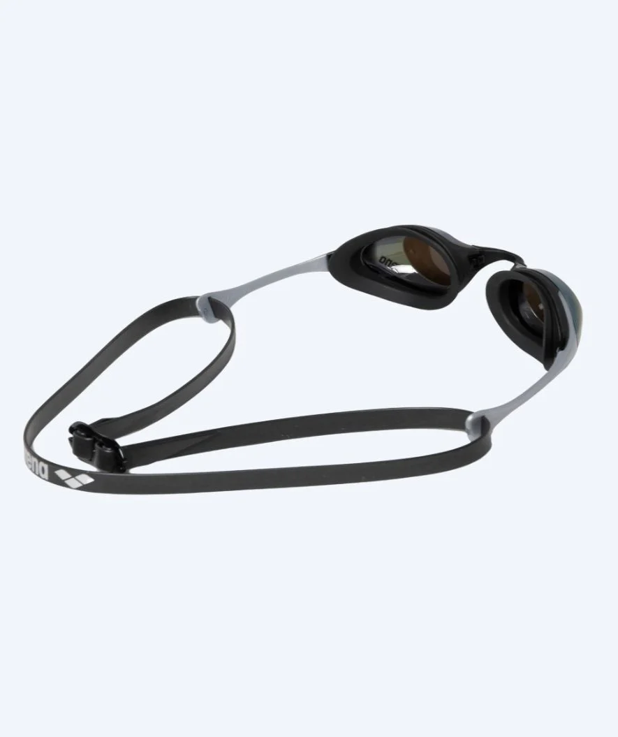 Arena svømmebriller - Cobra SWIPE Mirror - Sort/blå