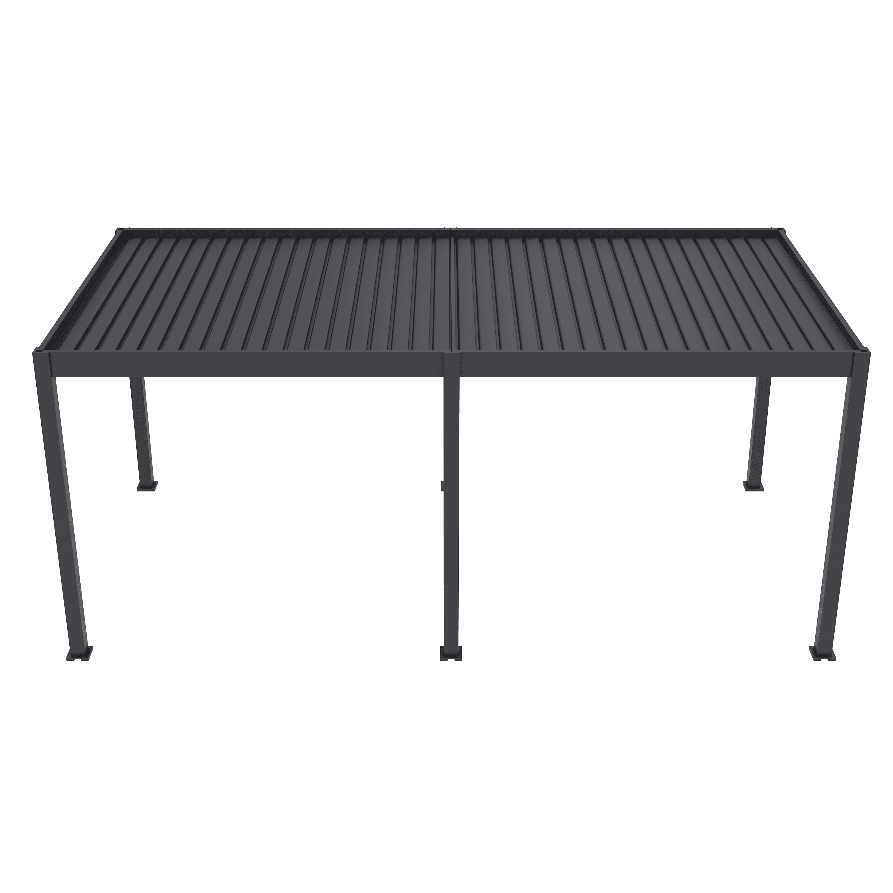 Orion Premium 300x600cm elektrische LED overkapping - antraciet