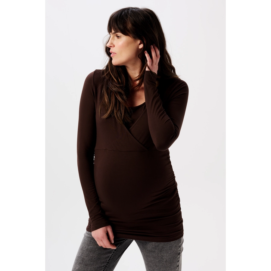 Noppies Still-Shirt Elda Coffee Bean