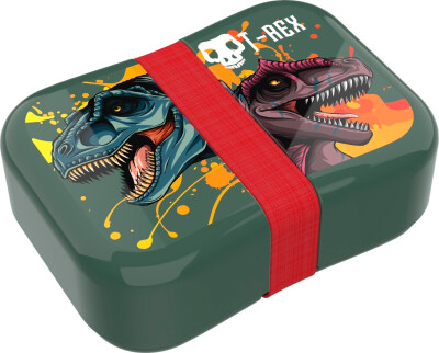 Dinosaur Madkasse - T-Rex - Grøn
