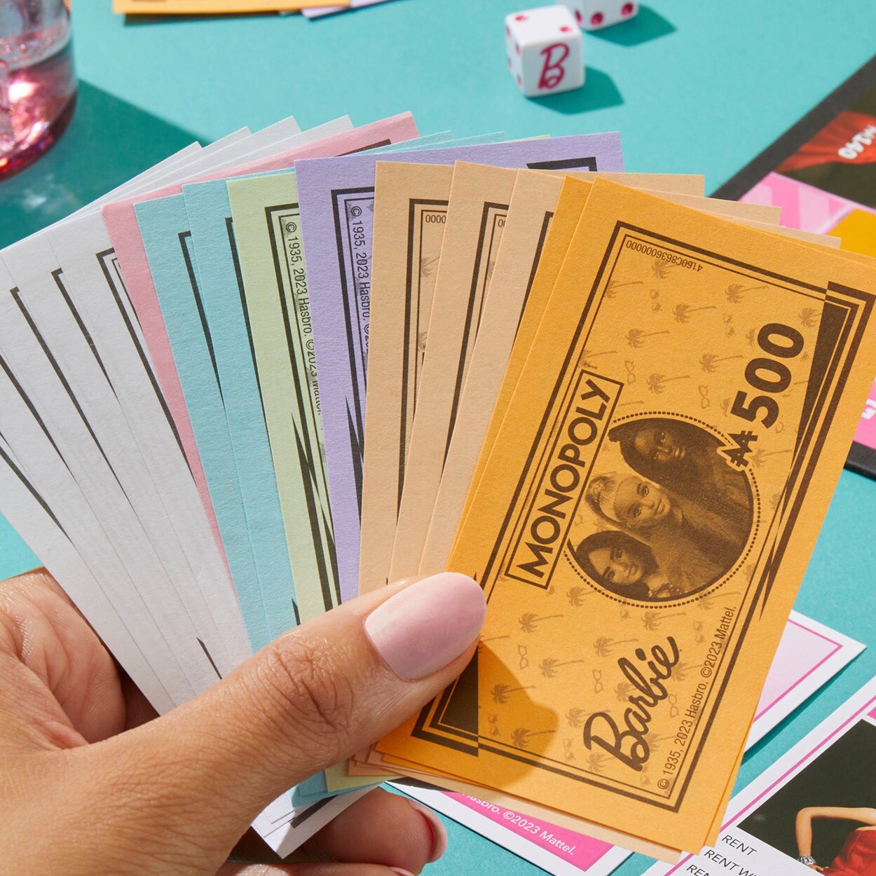 Hasbro Monopoly Barbie Mehrfarbig Spielesammlung