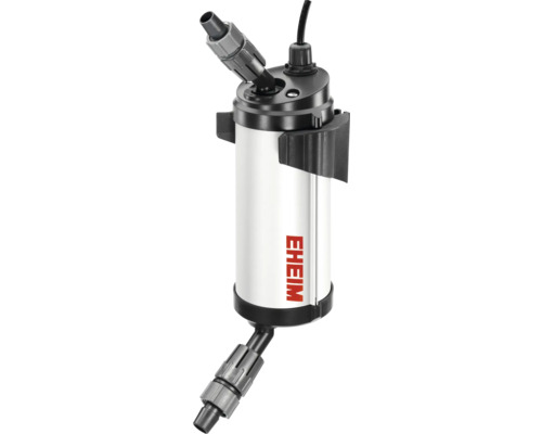 EHEIM reeflexUV+e 500 9 W UV-zuiveraar, digitaal aanstuurbaar via WLAN, 13 x 4,5 cm, aluminium, voor aquaria van ca. 300 tot ca. 500 L