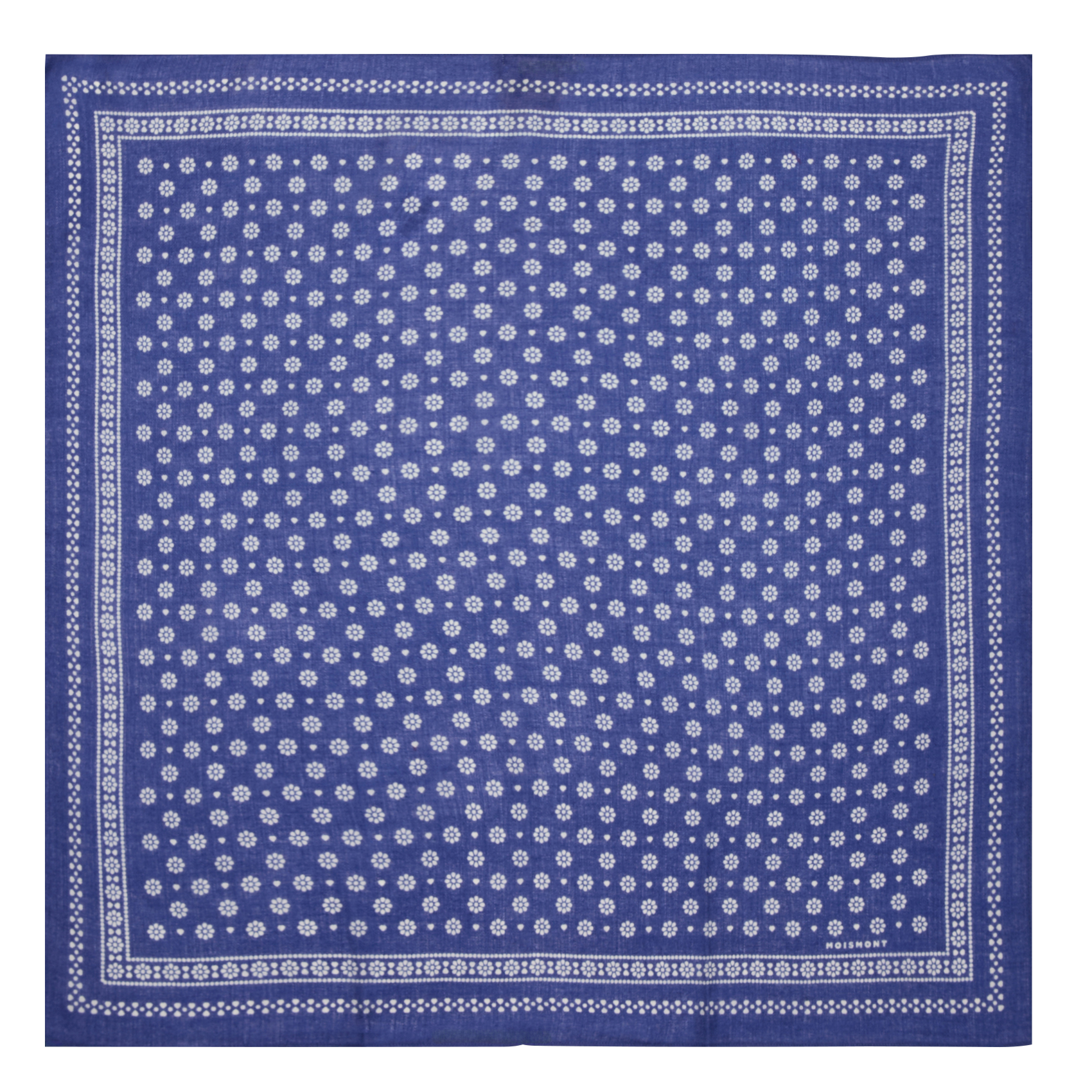 N°676 - Foulard en laine | Bleu