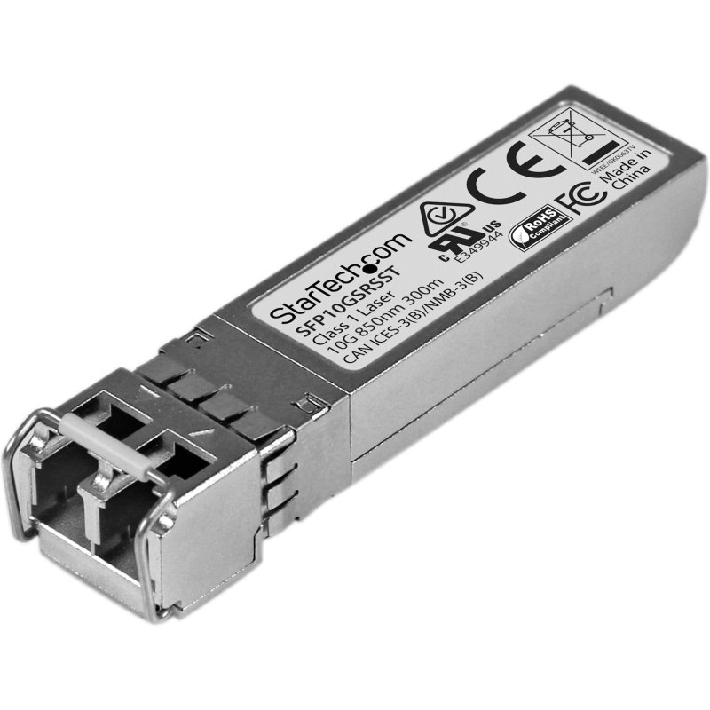StarTech.com Module de transceiver SFP+ à fibre optique 10 Gigabit - Compatible Cisco SFP-10G-SR-S - Multimode LC avec DDM - 300 m
