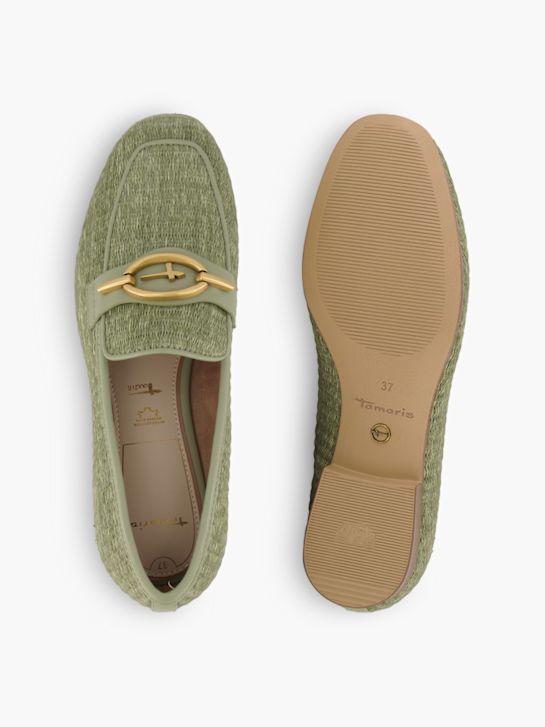Tamaris Loafer Grün