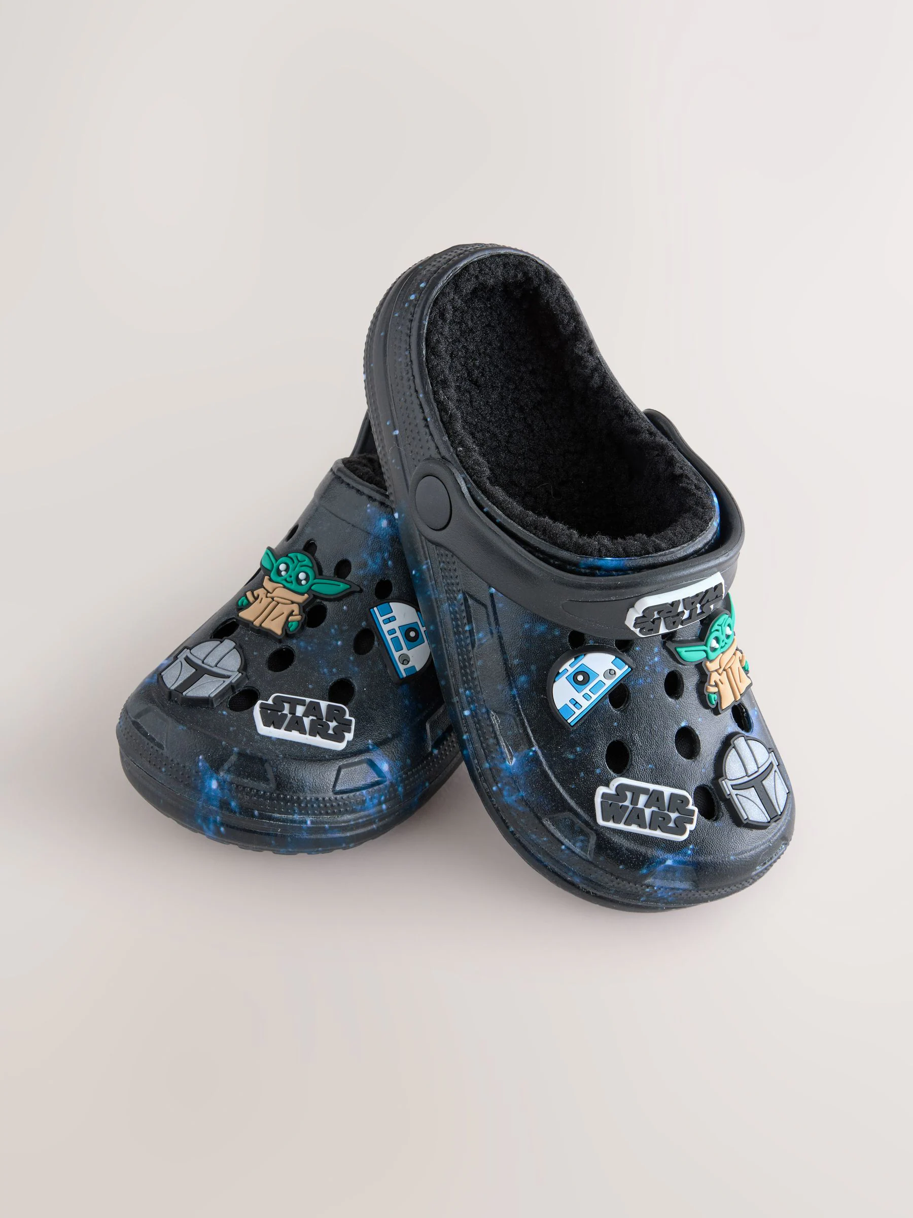 Zwart galaxy - Star Wars Warm Lined Slipper Clogs