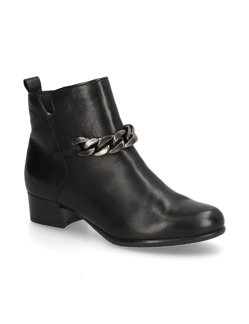 Glattleder Stiefelette