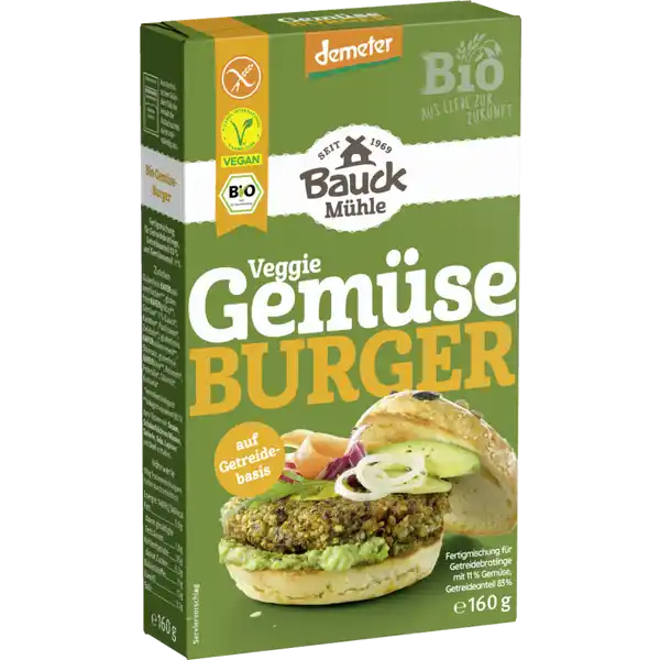 Bio Veggie Gemüse Burger